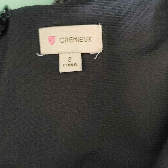 Cremieux Plaid Dress Preppy V-Neck Faux Suede Panels Short Sleeve Pockets 2 - Picture 8 of 8